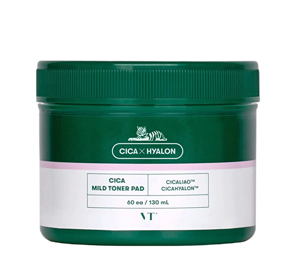VT Cosmetics VT Cosmetics Tonizačné tampóny Cica Mild Toner Pad 60 ks