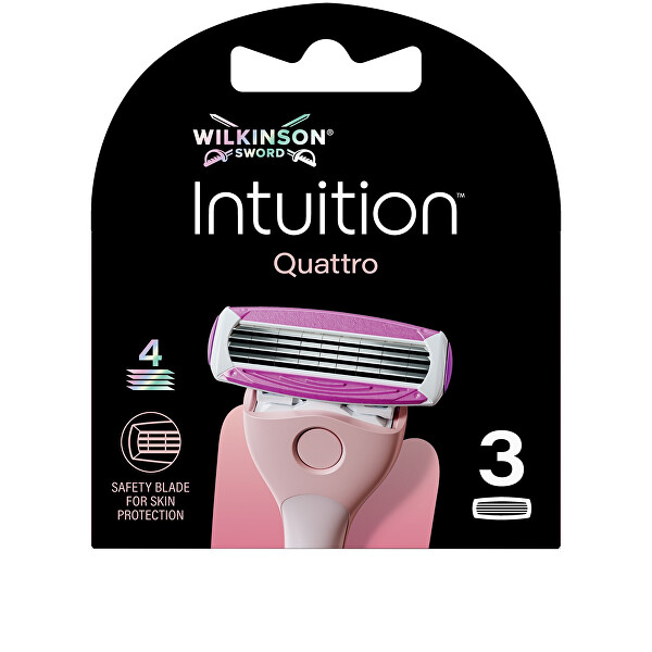 Wilkinson Sword Náhradná hlavica Wilkinson Quattro for Women 3 ks