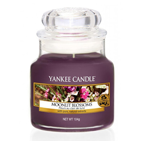 Yankee Candle Yankee Candle Aromatická sviečka Classic malá Moonlit Blossoms 104 g