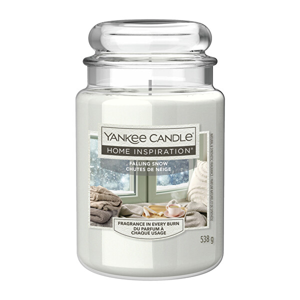 Yankee Candle Yankee Candle Vonná sviečka Home Inspiration Falling Snow 538 g