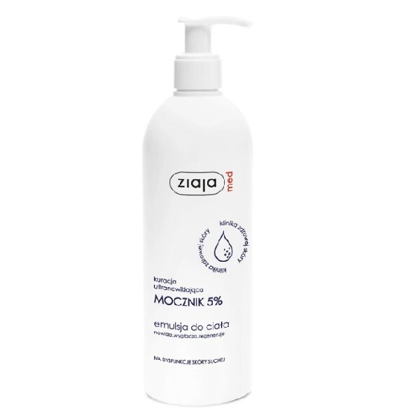 Ziaja Ziaja Emulsie regenerativa pentru corp Ultra-Moisturizing With Urea 400 ml