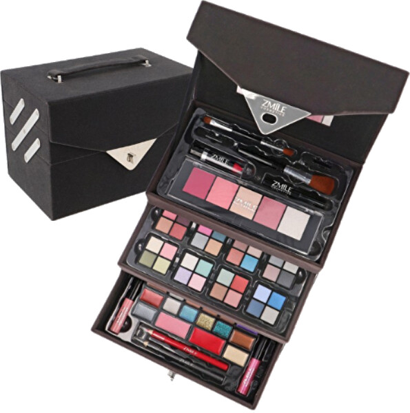 ZMILE COSMETICS ZMILE COSMETICS Kozmetický kufrík Beauty Case Velvety Dark Grey