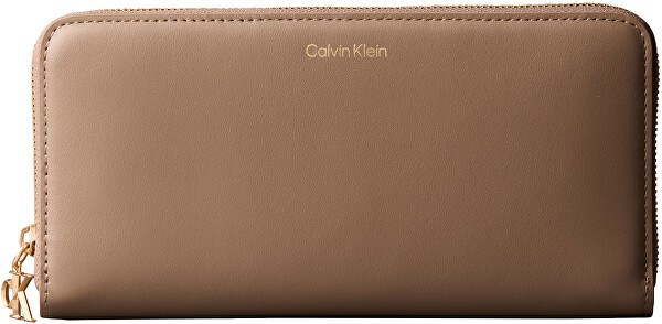 Calvin Klein Portofel din piele pentru femei LV04F1093GVFU