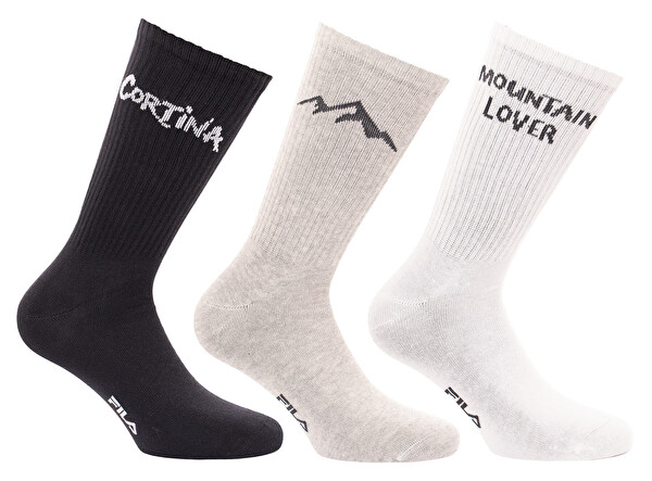 Fila Fila 3 PACK - ponožky F5521-453 43-46