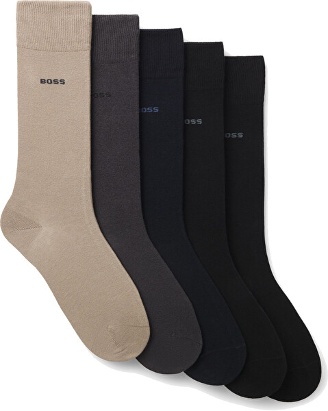 Hugo Boss Hugo Boss 5 PACK - șosete bărbătești BOSS 50478221-981 43-46