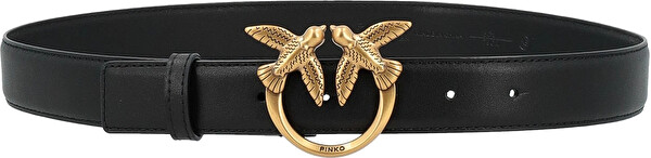 Pinko Pinko Dámsky kožený opasok 100125 A0F1 Z99Q 79 cm