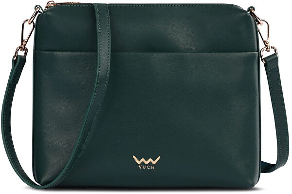 Vuch Dámska kožená crossbody kabelka Marcia Grace Green