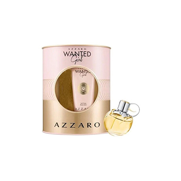 Azzaro Wanted Girl - EDP 80 ml + tělový krém 100 ml