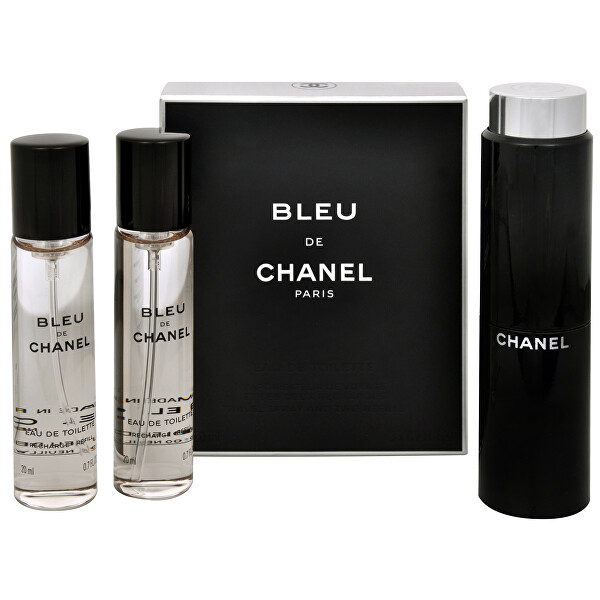 Chanel Bleu De Chanel - EDT (3 x 20 ml) - SLEVA - bez krabičky 60 ml
