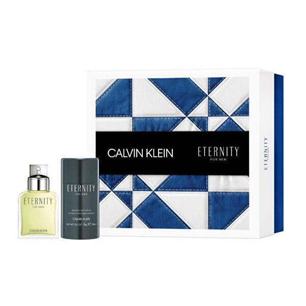 Calvin Klein Eternity For Men - EDT 50 ml + tuhý deodorant 75 ml