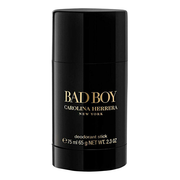 Carolina Herrera Bad Boy - tuhý deodorant 75 ml