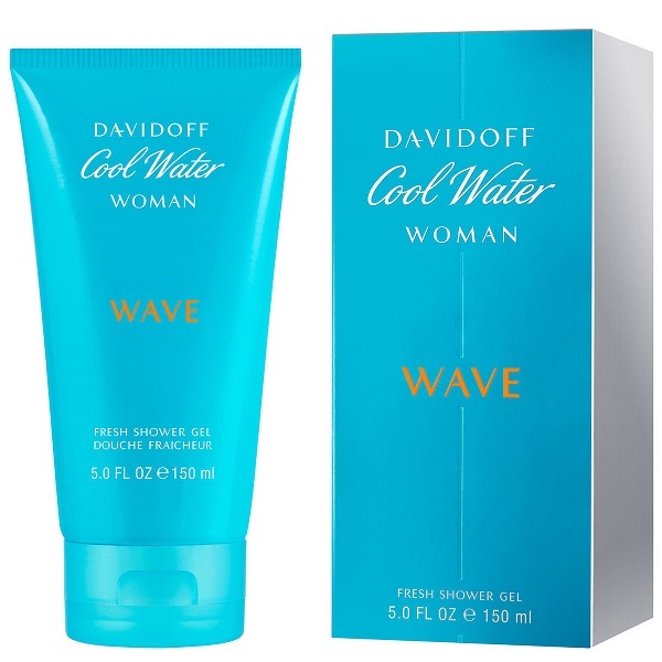 Davidoff Cool Water Wave Woman - sprchový gel 150 ml