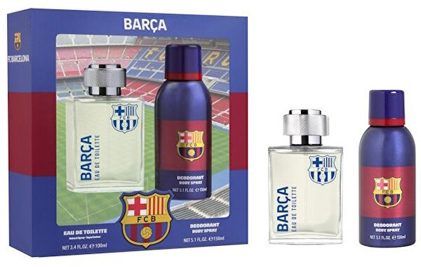 EP Line EP Line FC Barcelona - EDT 100 ml + dezodorant v spreji 150 ml