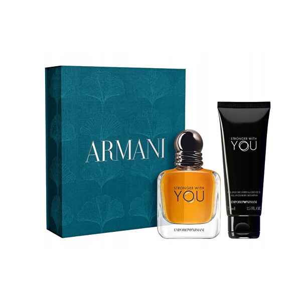 Giorgio Armani Giorgio Armani Emporio Armani Stronger With You - EDT 50 ml + sprchový gél 75 ml