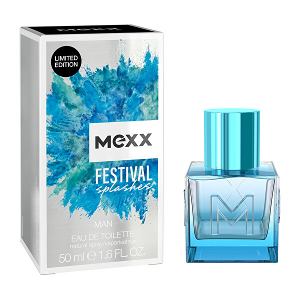 Mexx Festival Splashes For Men - EDT 50 ml