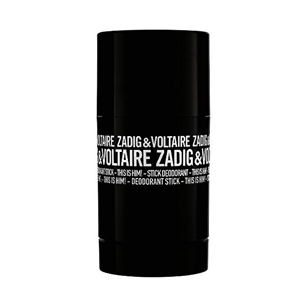 Zadig & Voltaire This Is Him - tuhý deodorant 75 ml