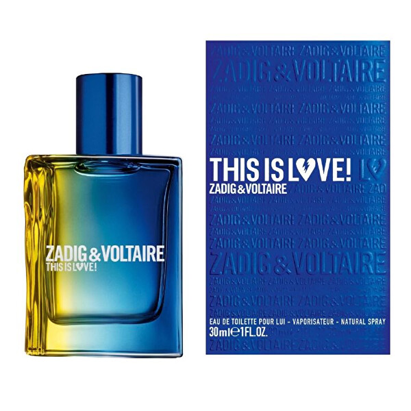Zadig & Voltaire This is Love! for him - EDT - TESTER 100 ml