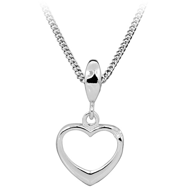 Art Diamond Stříbrný náhrdelník s diamantem DAGS805/50 (řetízek, přívěsek)