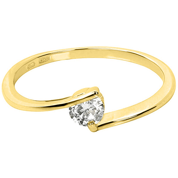Brilio Zlatý zásnubní prsten 226 001 00995 00 53 mm
