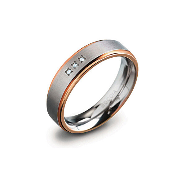 Boccia Titanium Titanový snubní prsten 0134-02 55 mm