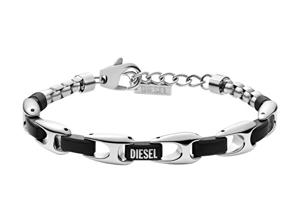 Diesel Diesel Brățară stilată unisex din oțel DX1634931