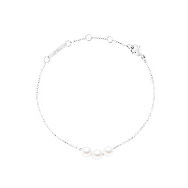 Daniel Wellington Daniel Wellington Elegantný náramok so Swarovski perlami Pearl Trio DW00402103