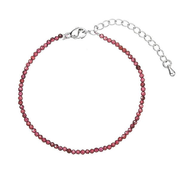 Evolution Group - Pavona Evolution Group - Pavona Brățară din mărgele cu granate roșii 43055.3 garnet