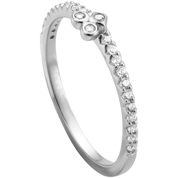 Esprit Stříbrný prsten s krystaly Play ESRG005311 51 mm