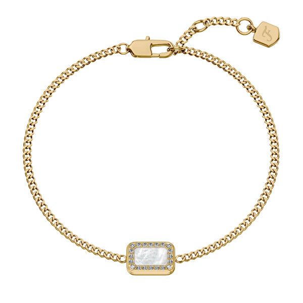 Fossil Fossil Brățară elegantă placată cu aur, cu sidef Raquel JF04998710