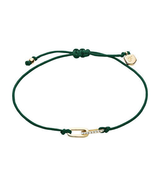 Fossil Fossil Brățară cu șnur verde Sutton Mini Moments JA7311710