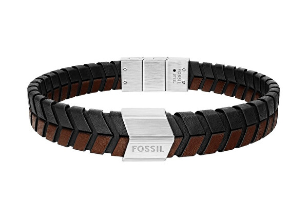 Fossil Fossil Brățară din piele Fashion pentru bărbați Woven JF04984040