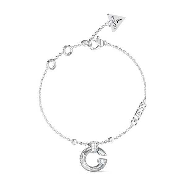 Guess Guess Brățară din oțel cu zirconii All Of Us JUBB04519JWRH 18.5 cm