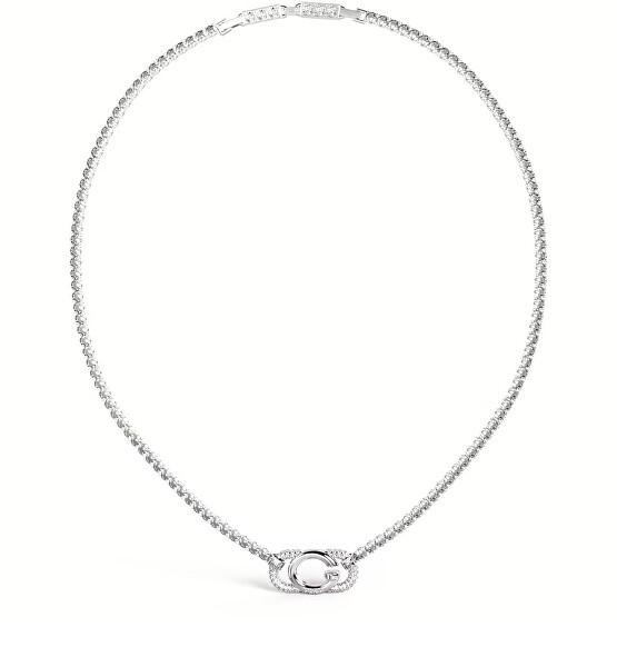 Guess Guess Colier tenis din oțel cu cristale JUBN04506JWRHT-U