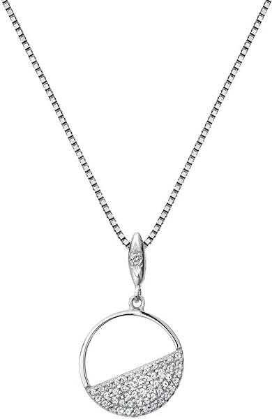 Hot Diamonds Hot Diamonds Strieborný náhrdelník s diamantom Horizon Topaz DP766