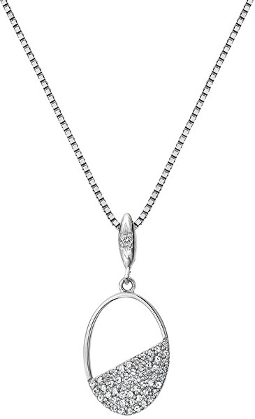 Hot Diamonds Hot Diamonds Strieborný náhrdelník s diamantom Horizon Topaz DP767