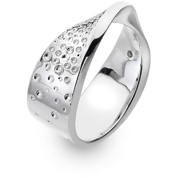 Hot Diamonds Stříbrný prsten s diamantem Quest DR219 58 mm