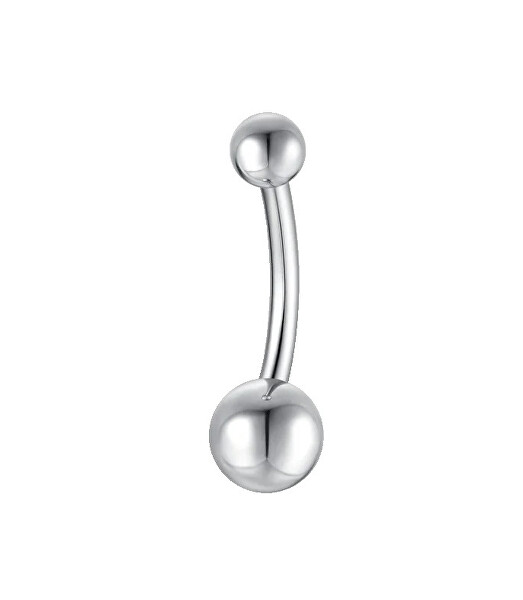 Luca Barra Luca Barra Oceľový piercing do pupku PR145