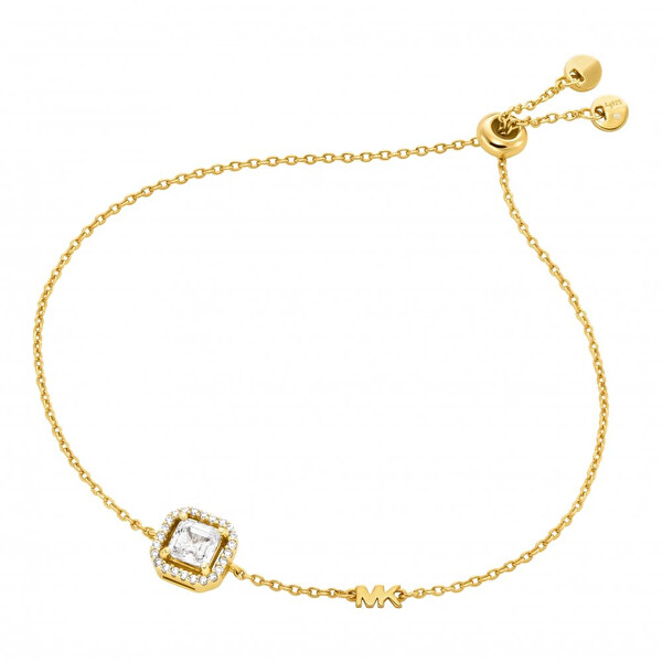 Michael Kors Michael Kors Brățară fermecătoare placată cu aur cu zirconi MKC1844710