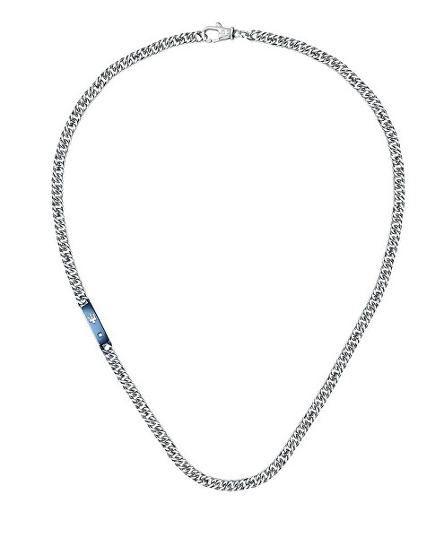 Maserati Pánsky oceľový náhrdelník Diamonds JM221ATY02