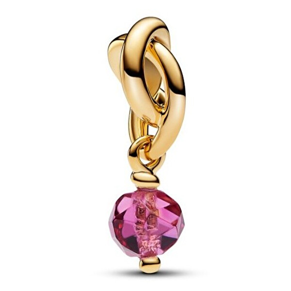 Pandora Pandora Pandantiv placat cu aur Cerc Infinit Shine Moments 763462C10