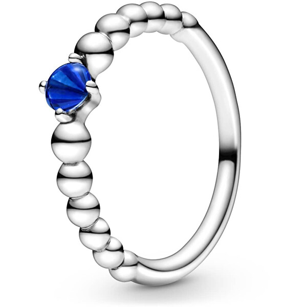 Pandora Stříbrný prsten pro ženy narozené v září 198867C12 52 mm