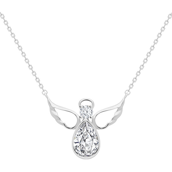 Preciosa Stříbrný náhrdelník Angelic Faith 5292 00 (řetízek, přívěsek) 40 cm