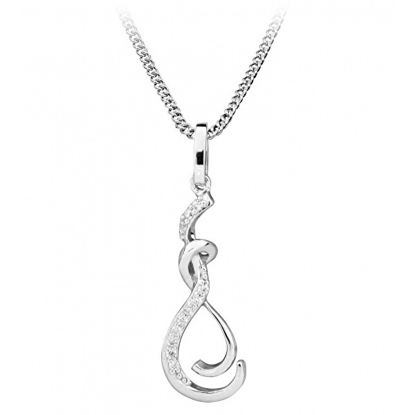 Silver Cat Elegantní náhrdelník se zirkony SC429