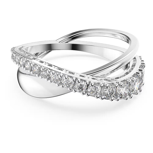 Swarovski Swarovski Inel elegant interconectat cu zirconii Hyperbola 5714956 50 mm