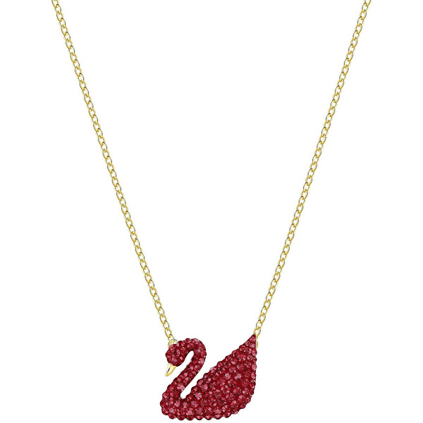 Swarovski Luxusné náhrdelník s labuťou 5465400.
