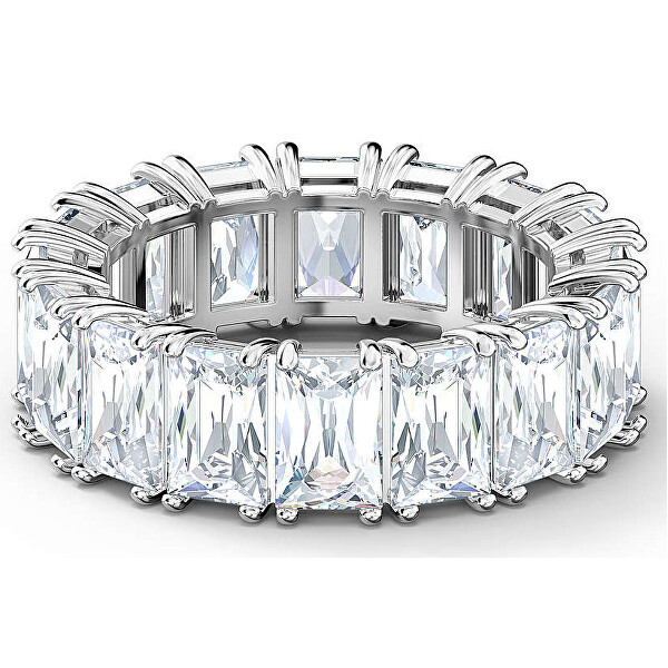Swarovski Luxusní třpytivý prsten Vittore 5572699 58 mm