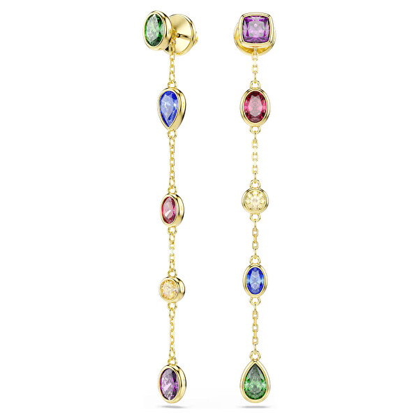 Swarovski Swarovski Cercei placați cu aur cu Swarovski Zirconia 2în1 Imber 5753289
