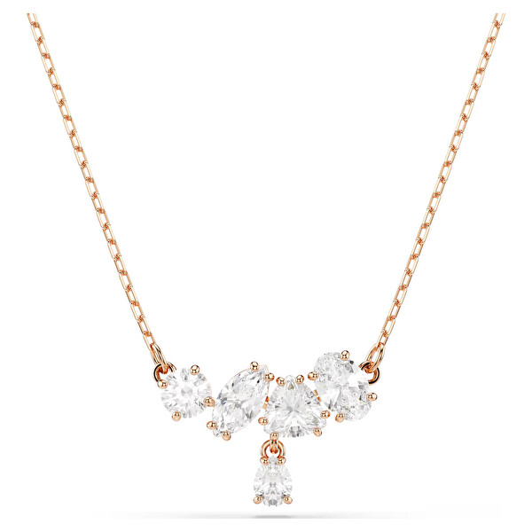 Swarovski Swarovski Pozlátený náhrdelník s trblietavými zirkónmi Mesmera 5747996