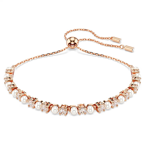 Swarovski Swarovski Brățară frumoasă cu pietre de zircon cubic și perle de cristal Matrix 5729506