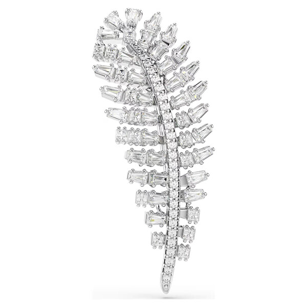 Swarovski Swarovski Broșă strălucitoare Pană cu zirconii Swarovski Vienna 5760564
